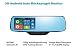 Produktbild 3G / GPRS Auto Rückspiegel Monitor mit Android Betriebssystem Dash Cam Autokamera Rückfahrkamera Navigationssystem GPS SIM Slot für Telefonkarte Smartphone App kostenlosesTrackingportal
