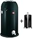 Produktbild Wesco Kickmaster 33-Liter Abfallsammler & Küchenrollenhalter im Set, Farbe: schwarz