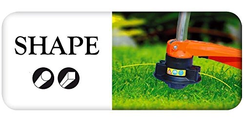 Ersatzfaden rund für Rasentrimmer 1,6mm 15m Plastikfaden - 2