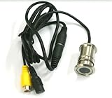 BW Mini 2.8mm Lens Door Eye Hole CCTV Security Color CCTV PAL Cameras with Free UK Power (Camera)