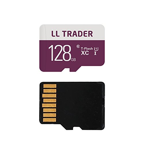 LL Trader Ultra Android Micro SD 128GB bis zu 48 MB/Sek Speicherkarte mit SD Adapter (Standardverpackung) - 2