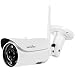 Produktbild Wansview Außenbereich WiFi Drahtlos IP Sicherheit Kamera, IP66 Wasserdicht, 5 hoch Leistung IR LEDs eingebaut 8GB Mikro-SD Karte W1 (Weiß)