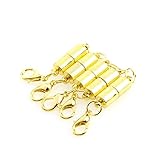 Mit Magnetverschluss für mühelose Verbindung der meisten Schmuck-Verschlüsse.