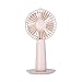 Produktbild Mini Spiegel Doppel Verwendungs Ventilator USB Elektrischer Ventilator Tragbarer Tischventilator 3-Geschwindigkeit Wind Justierbares für Schlafzimmer / Büro Mehrfarbenwahlweise (Pink)