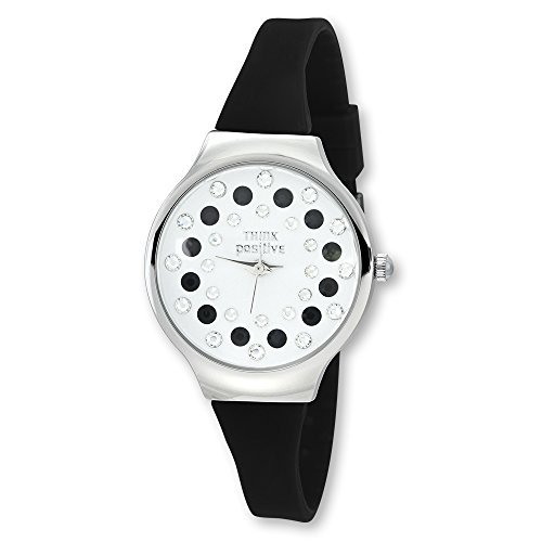 Think Positive UTP1054S - Orologio da polso da donna, in silicone, colore: nero