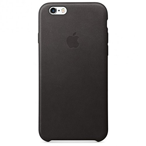 Preisvergleich Produktbild Apple Leather Case - Schwarz, MKXW2ZM / A