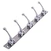 Klaxon Brass Folding Hook Rail (Silver, Chrome Finish) RS.499.00
