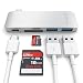 MoArmouz® - USB Type C Hub for MacBook 12-Inch (USB 3.0) 3 in 1 Combo Hub 1 SD memory port, 1 Microsd Memory Port Card Reader and Charging Port - Computer Accessories / Memory Card / Memory Card Readers / Networking Products / Hubs RS.4999.00
