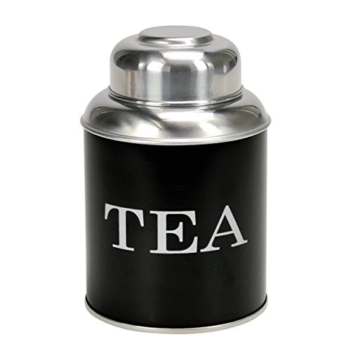 Contento 672300 Teedose Edelstahl schwarz
