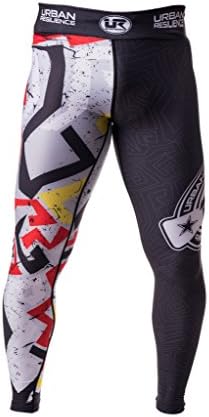 Graffiti Taki-183 Long Tights / High Quality / Sublimation / Enhanced Performance / Graffiti Design Artwork / Durability /Endurance / Rich Colours / Solid Details / Freedom of Movement / Lycra (Medium)