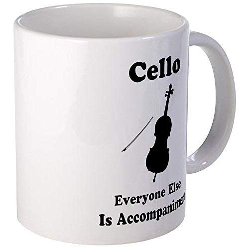 Musoon- Cello Player Mug - Unique Coffee Mug, Coffee Cup