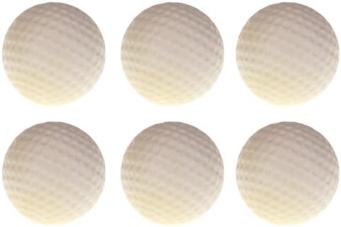 GMTee Golf 30% Distance Practice Balls (Pack of 6)