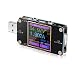 Produktbild USB C-Spannungsprüfer, Typ C-Tester mit Bluetooth-USB-Farbdisplay (kabellos), 1,44-Zoll-LCD-Leistungsmesser mit Bildschirmanzeige