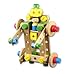 Lelin Wood Wooden Contruction Kit Childrens Kids Model Building Activity Toy