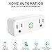 Produktbild Wi-Fi Smart Plug Outlet Mini Work with Alexa, Google Home, IFTTT, No Hub Required, Control Your Devices, Home Lights & Appliances