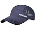 Produktbild Fletion Herren Sonnenschutz Freizeit-Kappen Quick-drying Sports Mesh Cap Basecap Tennis Cap