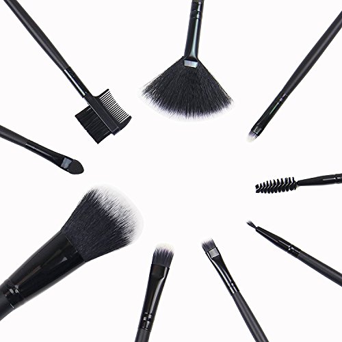 Galwad ®Professionelle 32-teiliges Kabuki Make Up Pinsel Set mit Kosmetik Pinsel Geschenk Beutel Fall - 5