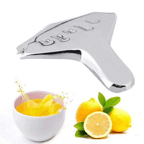 goodchanceuk 4er Pack Edelstahl Manuel Saftpresse Druckmaschinen Fruit Orange Citrus Handheld Drücken - 5