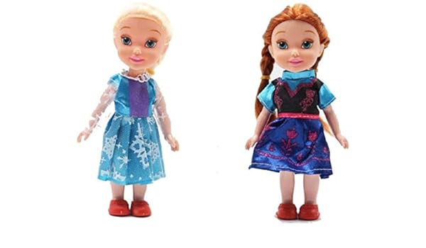 Buy Doll For Kids Small Baby Twin Girl Sisters Long Hair 2