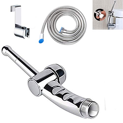 JIELUO Kit clistere per Doccia Vaginale Pulitore anale Ugello detergente anale Adatto per regolatore Douche Sistema per Uomini e Donne Tubo Flessibile da 59 Pollici