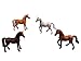 Price comparison product image Kids Globe Farming Horse Assorted (one supplied) Length 9cm