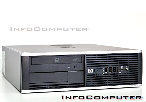 Computer HP 8000 Elite SFF E8400 3,0 GHz 4 GB 250hdd DVD Echtheitszertifikat Windows 10 Pro ist