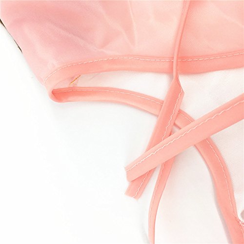 WeiterVor 5-Pack Wasserdicht Babylätzchen Langarmlätzchen mit Auffangschutz 0-3 Jahre - 4