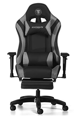Snakebyte Universal Premium GAMING:SEAT - Stuhl - Racing Chair - für Gaming Sessions - grau/schwarz [ ]