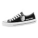 Produktbild Dailygocn AOT Cosplay Schuhe Erwachsene Niedrige Sneakers Anime Logo Gedruckt Segeltuch Trainer Schnüren Sportschuhe für Herren