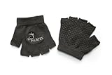 Sissel Pilates Workout Gloves, black, one size