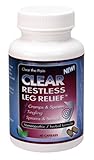 Clear Products Homeopathic Formula, Restless Leg Relief, 60 Count