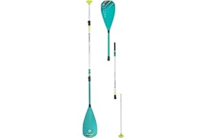 Aztron Mach Glass/Carbon, pagaia per SUP Unisex Adulto, Verde, l