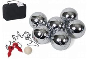 ESOYL Juego Petanca 6 Bolas 73 mm