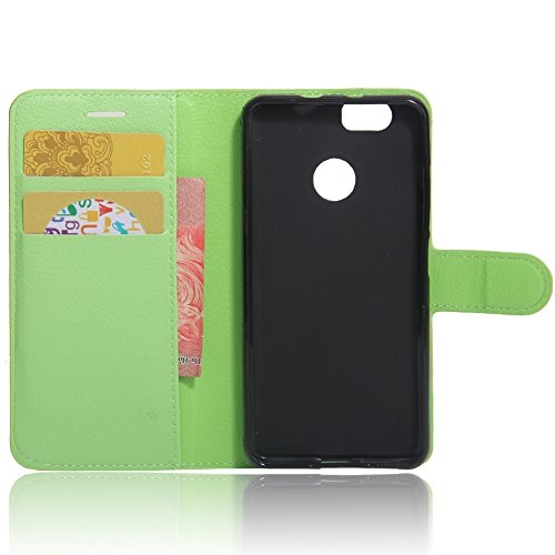 Huawei Nova Hülle,IVSO Hohe Qualität Case Folio Tasche Cover-mit Standfunction, ist für Huawei Nova Smartphone (5,0 Zoll) (Für Huawei Nova, Grün) - 4