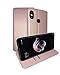 Produktbild AURSTORE XIAOMI REDMI Note 5 Hülle Handyhülle XIAOMI REDMI Note 5 Tasche Leder Flip Case Brieftasche Etui Schutzhülle für XIAOMI REDMI Note 5 (rose gold)