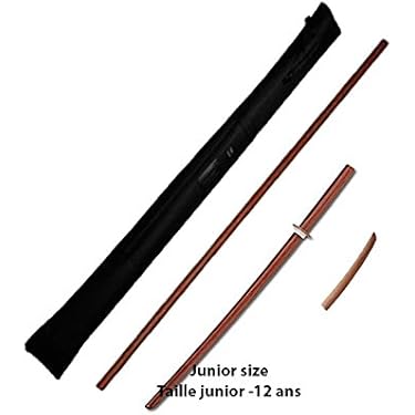 Accessaire Arts Martiaux Traditionnels Bokken Arts Martiaux Playwell - Épée Entraînement Noir Polypropylène Avec Fourreau équipement Aïkido Kendo