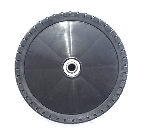 2 Ersatzräder für Rasenmäher Rasenmäherräder 200mm x 50mm mit Kugellager - 3