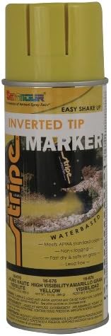 Seymour 16-676 Stripe Water Base Inverted Tip Marker, Hi-Viz Yellow by Seymour Paint