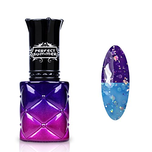 Perfect Summer Temperature Colour Changing Gel Nail Polish Chameleon Varnish Soak Off Lacquer UV LED Tips 8ml 205 Colors Available #104