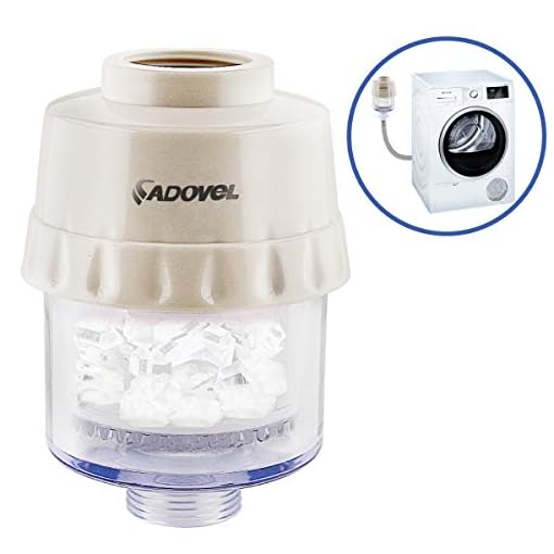 ADOVEL Filter für Waschmaschine Spülmaschine oder Warmwasserspeicher, Kalkfilter Wasserfilter ...
