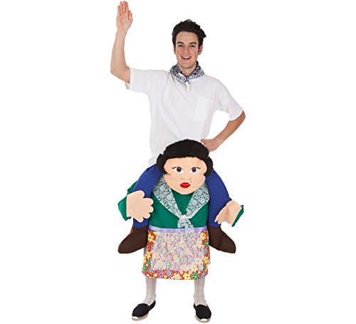 Creaciones Llopis Disfraz de Turista a Hombros de Fallera para Adultos