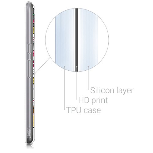 kwmobile Funda para Motorola Moto G4 Moto G4 Plus - Carcasa Protectora de TPU con dise o de Dulces en Rosa Fucsia Amarillo Transparente reviews kwmobile Funda para Motorola Moto G4 Moto G4 Plus - Carcasa Protectora de TPU con dise o de Dulces en Rosa Fucsia Amarillo Transparente