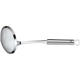 WMF Profi Plus Delikli Servis Kaşığı, 30 cm, Cromargan&reg; Y&uuml;ksek Kaliteli Yarı Mat Paslanmaz &Ccedil;elik, K&ouml;p&uuml;k Alma Kaşığı, Bulaşık 