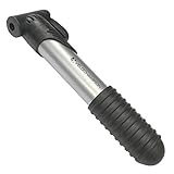 VeloChampion Airblast Double Shot Bike Mini Pump Black/Silver