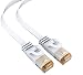 Produktbild mumbi 20m Cat.6 Ethernet Lan Netzwerkkabel Flachkabel - Cat.6 FTP (RJ-45) 20 Meter Kabel in weiss