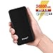 Produktbild Xnuoyo 24800mAh PD Power Bank,Type-C PD 18W QC 3.0 Power Delivery Externer Akku Quick Charge Powerbank mit LED-Anzeige Kompatibel mit Smartphones und MacBook (Black)