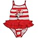 Disney Kids Swimsuit Baby Girls Tutu Swimming Costume One Piece Swimwear Minnie 0-3 Mnth