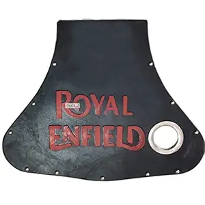 Dhe Best Bike 1R Rear Customized Universal Mudflap with Silencer Hole Compatible With Royal Enfield Classic Battle Green 350