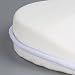 Baby Pillow,anti-flat head positioning pillow with suffocation-preventing shape for healthy air flow and paediatric skull formation (0-6M, Beige)