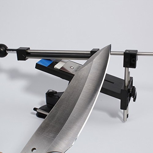 KKmoon Upgraded Küchen- Messerschärfer Sharpemaker Kits System 4 mit festen Winkel. - 8